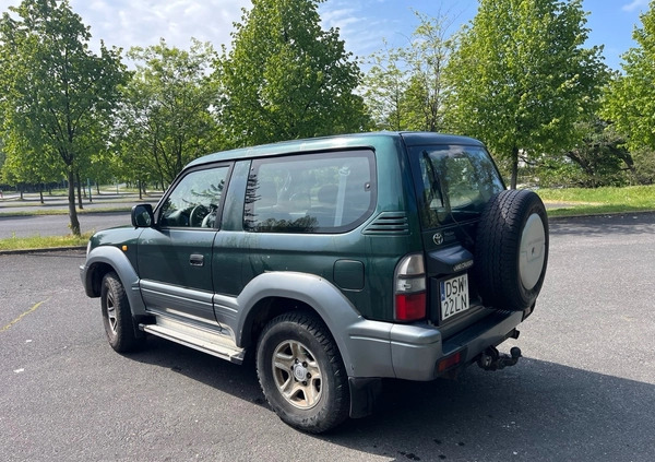 Toyota Land Cruiser cena 18000 przebieg: 492000, rok produkcji 1999 z Świdnica małe 29